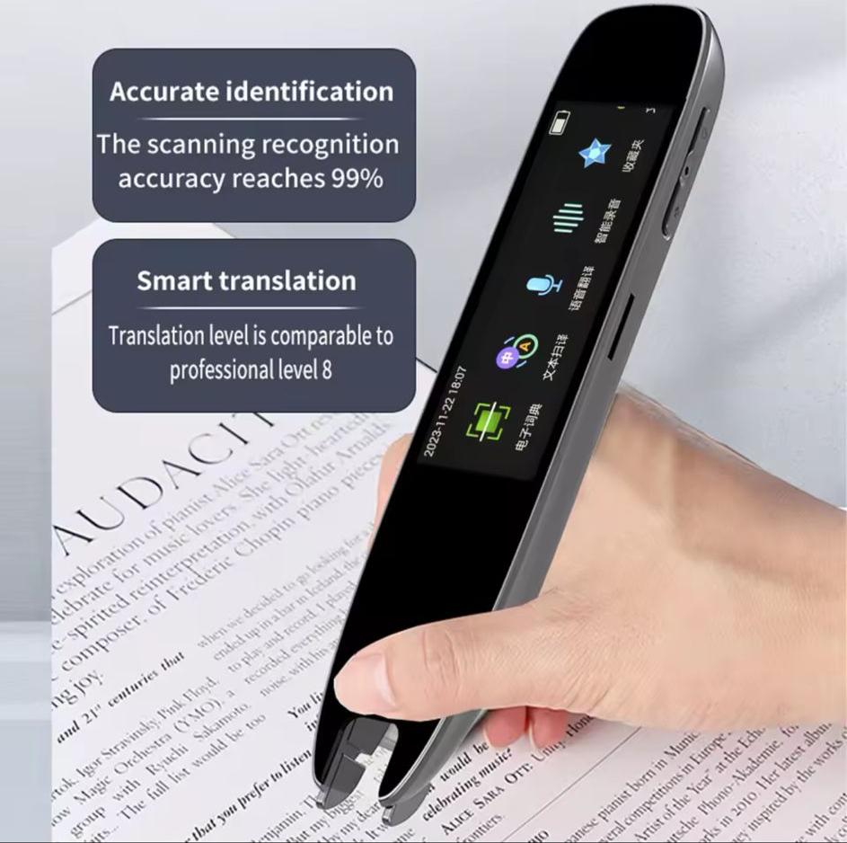 Smart pen cuenta con 112 ideomas y distintas funciones.
